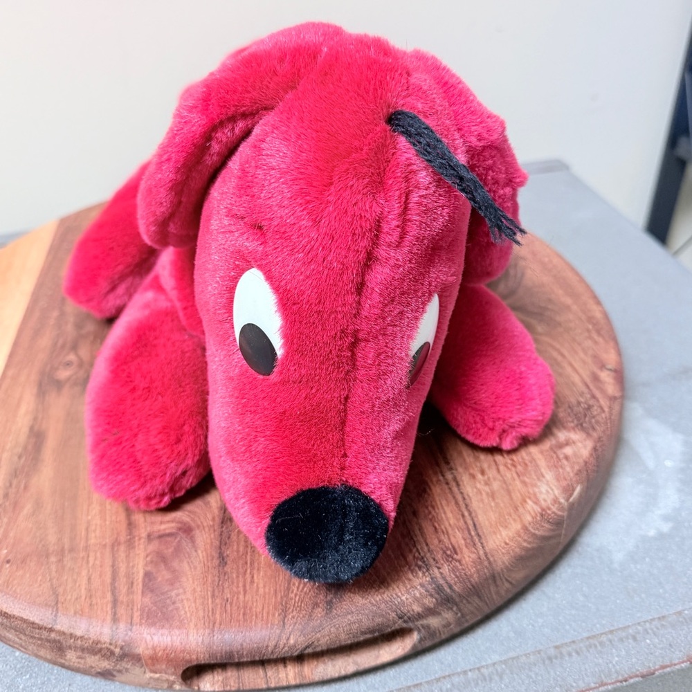 Vintage Clifford the Big Red Dog Plush Red Dog Puppet … 1989-1991 purchase